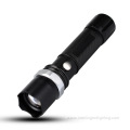 Telescopic Zoom Rechargeable Long-Range LED flashlight